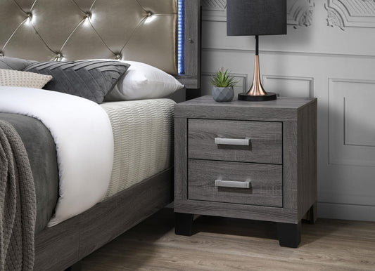 B376 - Nightstand - Gray