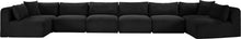 Load image into Gallery viewer, Shaggy - 8 Piece Modular U-Shaped Armless Sectional
