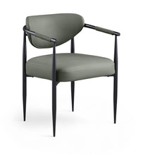 Load image into Gallery viewer, Virella - faux Leather Upholstered Dining Chair (Set of 2) - Black Base
