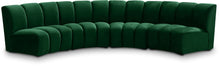 Load image into Gallery viewer, Infinity - 4 Piece Velvet Modular Sectional
