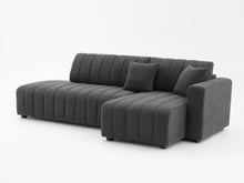 Load image into Gallery viewer, Jessica - Lamb Wool Sectional Sofa With Chaise
