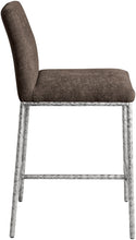 Load image into Gallery viewer, Reeves - Chenille Fabric Upholstered Counter Stool (Set of 2) - Silver Base
