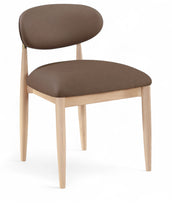 Load image into Gallery viewer, Riccio - Faux Leather Dining Side Chair (Set of 2) - Natural Frame
