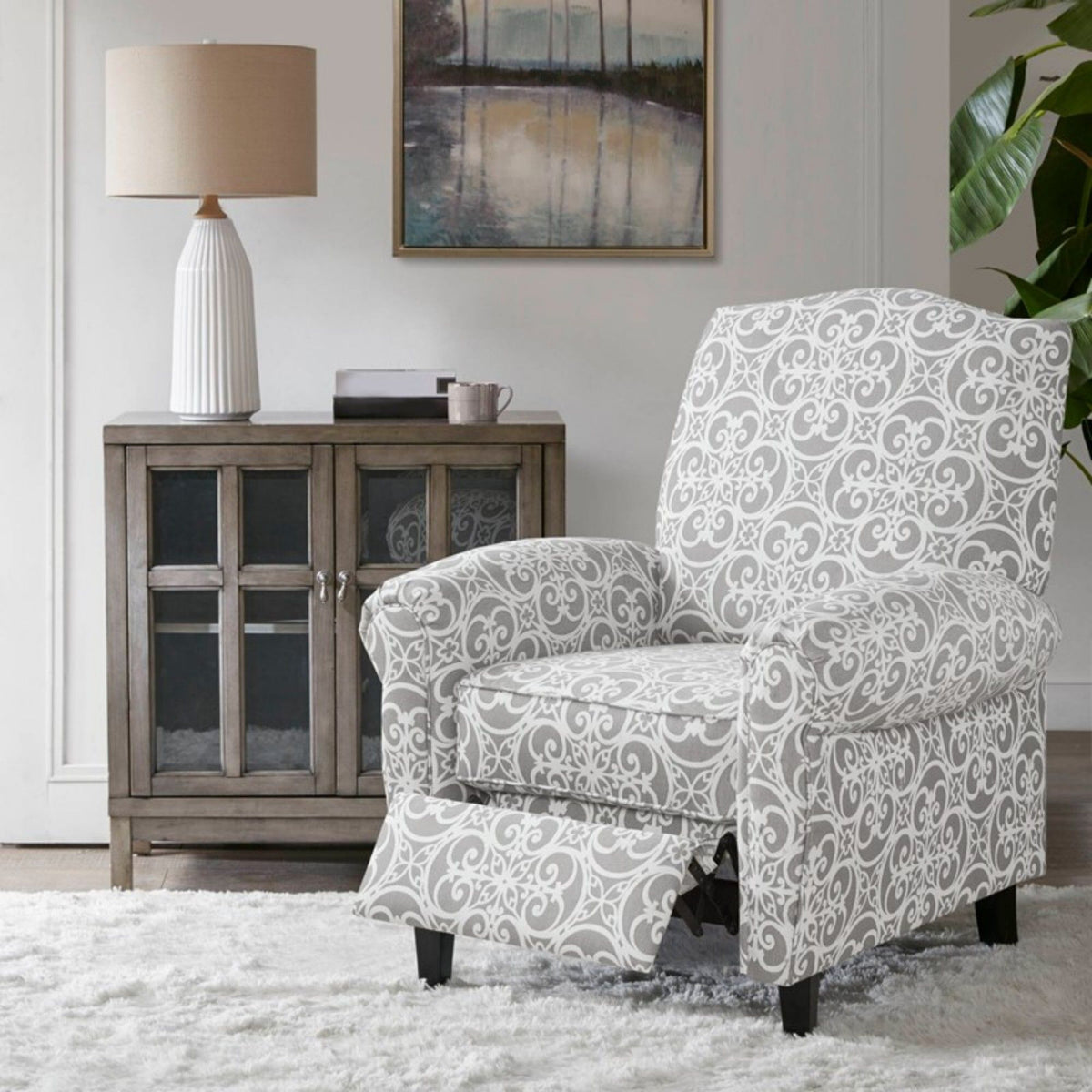 Kirby - Transitional Push Back Recliner Chair - Ego Home Furniture