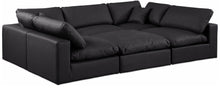 Load image into Gallery viewer, Comfy - 6 Piece Faux Leather Sectional
