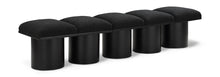 Load image into Gallery viewer, Pavilion - 5 Piece Modular Bench With Black Base
