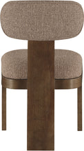 Load image into Gallery viewer, Timbra - Linen Textured Fabric Upholstered Dining Chair (Set of 2) - Walnut Base
