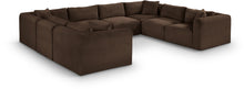 Load image into Gallery viewer, Shaggy - 8 Piece Modular U-Shaped Sectional
