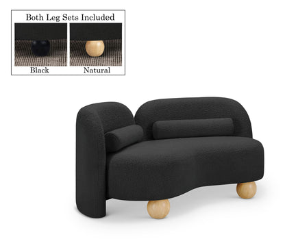 Daphne - Boucle Loveseat