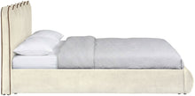 Load image into Gallery viewer, Tempo - Velvet Upholstered Bed - Cream
