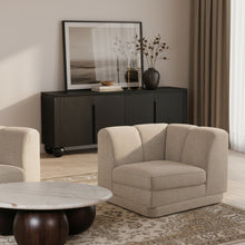 Load image into Gallery viewer, Modari - Fabric Upholstered Corner Chair
