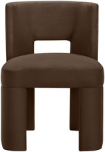 Load image into Gallery viewer, Zuno - Velvet Performance Fabric Upholstered Dining Chair (Set of 2)
