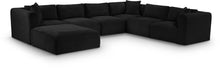 Load image into Gallery viewer, Shaggy - 7 Piece Modular U-Shaped Sectional With Ottoman
