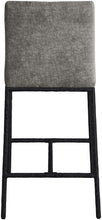 Load image into Gallery viewer, Reeves - Chenille Fabric Upholstered Counter Stool (Set of 2) - Black Base
