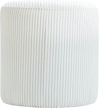 Load image into Gallery viewer, Roy - Round Microsuede Ottoman / Stool
