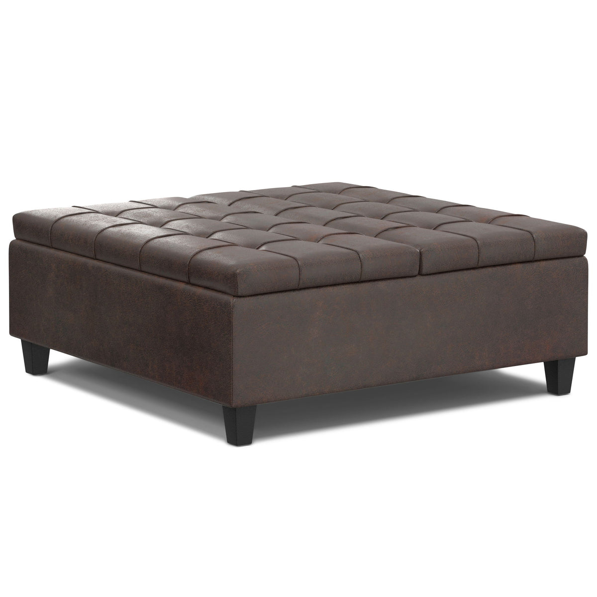 Harrison - Large Coffee Table Storage Ottoman - Ego Home Furniture