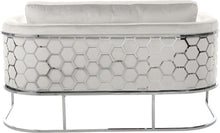 Load image into Gallery viewer, Casa - Loveseat with Chrome Legs
