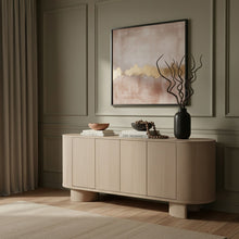 Load image into Gallery viewer, Caldra - Oak Veneer And Solid Wood Sideboard / Buffet
