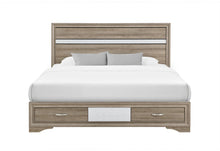 Load image into Gallery viewer, Seville - 5 Piece Queen Bedroom Set (Bed, Dresser &amp; Mirror, Nightstand, Chest) - Natural
