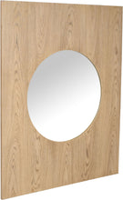 Load image into Gallery viewer, Optic - Oak Wood Frame Mirror
