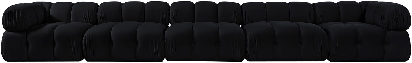Orin - Fabric Velvet 5 Piece Modular Sofa