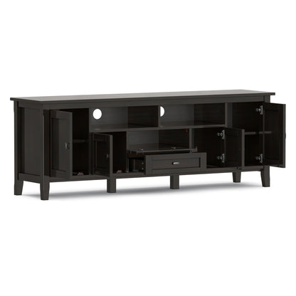 Warm Shaker - TV Media Stand - Hickory Brown - Ego Home Furniture