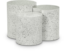 Load image into Gallery viewer, Dimple - 20" 3 Piece Modular End Table - Terazzo Finish

