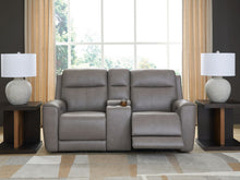 Load image into Gallery viewer, 5Z-Comfort - Relaxation - Power Reclining Loveseat with Console / Adj Headrest
