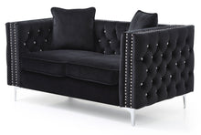 Load image into Gallery viewer, Elegant Track Arm Loveseat
