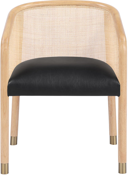Sylvan - Vegan Leather Dining Chair (Set of 2) - Natural Frame