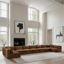 Load image into Gallery viewer, Shaggy - Fabric 9 Piece Modular Sectional
