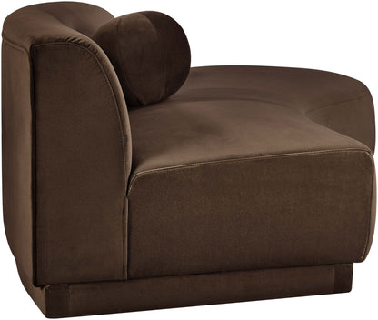 Avra - 86" Velvet Performance Fabric Upholstered Sofa