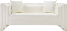 Load image into Gallery viewer, Everett - Vegan Leather Upholstered Loveseat
