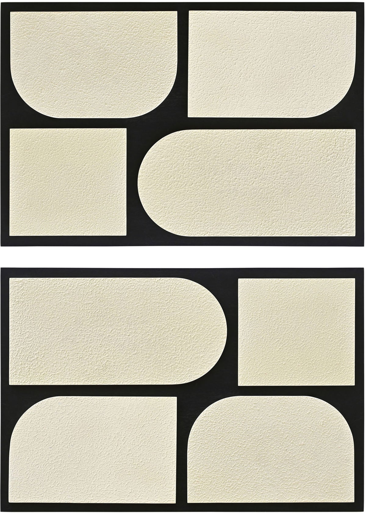 Icon - Mango Wood 2 Piece Wall Art