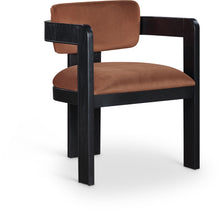Load image into Gallery viewer, Sacha - Velvet Dining Chair With Black Base (Set of 2)

