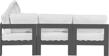 Load image into Gallery viewer, Nizuc - Outdoor Patio 5 Piece Modular Sectional With Gray Frame

