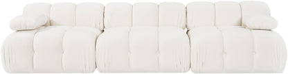Orin - Velvet 3 Piece Modular Sofa