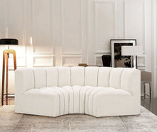 Load image into Gallery viewer, Arc - Boucle Fabric 3 Piece Modular U-Shaped Sofa
