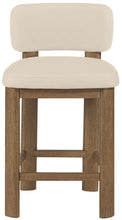 Load image into Gallery viewer, Paloma - Faux Leather Upholstered Counter Stool (Set of 2) - Brown Frame
