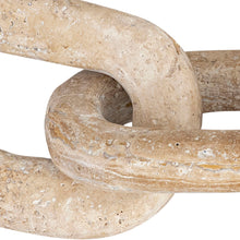 Load image into Gallery viewer, Lynx - Travertine Decorative Chain Links - Natural
