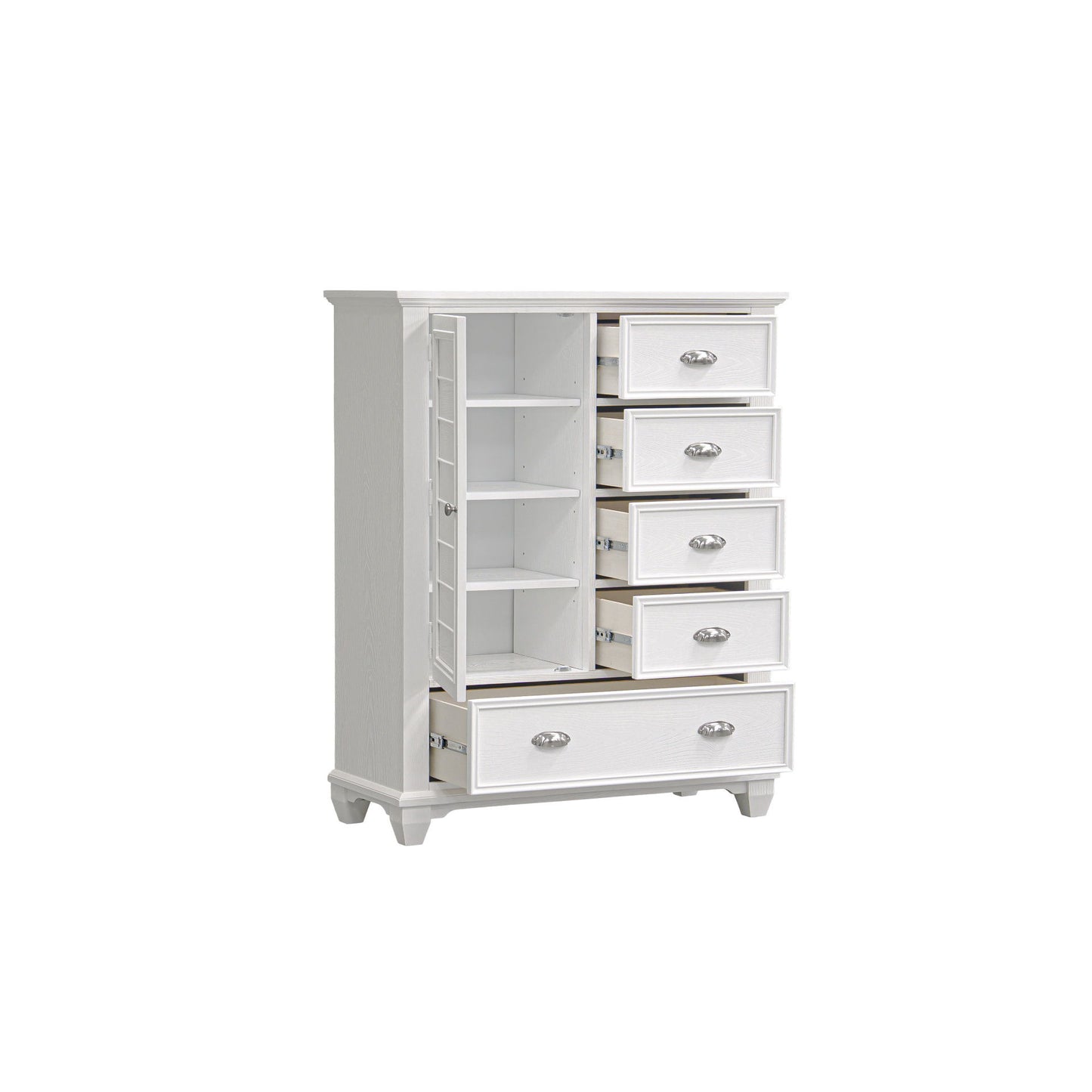 Jamestown - Door Chest - White