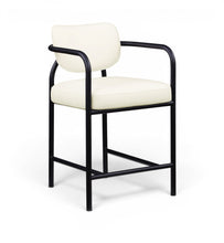 Load image into Gallery viewer, Serava - Vegan Leather Upholstered Bar Stool
