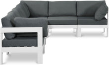 Load image into Gallery viewer, Nizuc - Outdoor Patio 6 Piece Modular Sectional With White Frame

