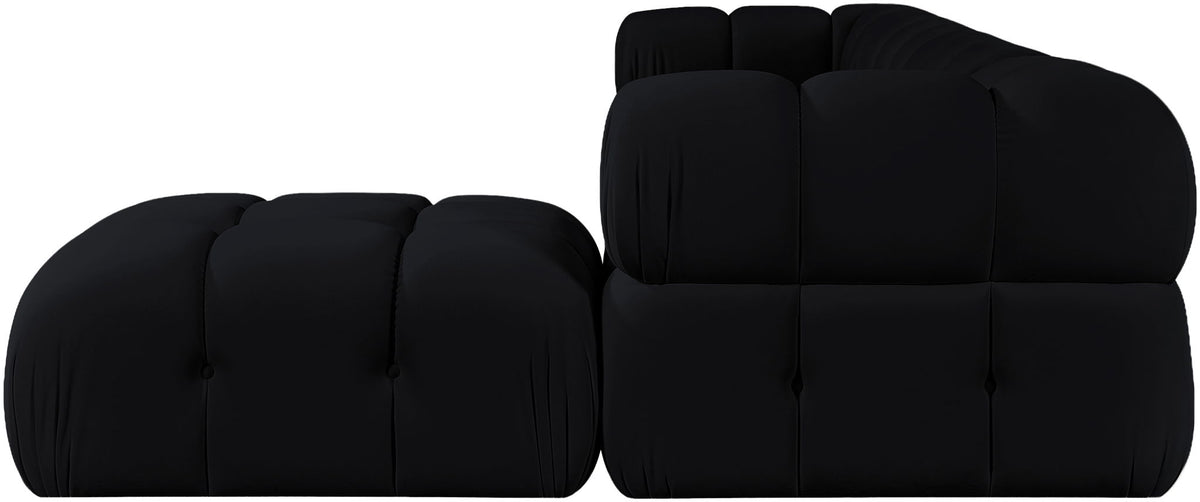 Orin - Fabric Velvet 5 Piece Modular Sectional