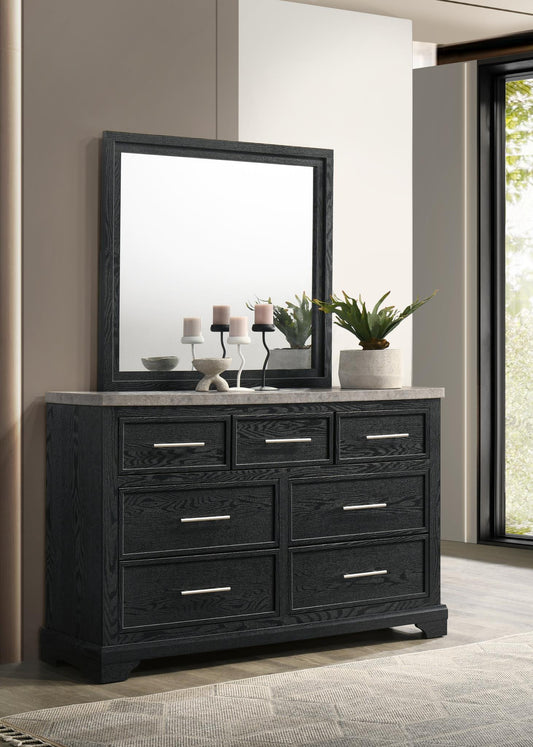B324 - Dresser - Antique Gray
