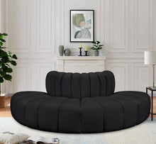 Load image into Gallery viewer, Arc - Faux Leather 4 Piece Modular Sofa
