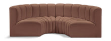 Load image into Gallery viewer, Arc - Faux Leather 4 Piece U-Shaped Modular Sofa
