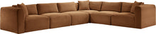 Load image into Gallery viewer, Shaggy - Fabric 6 Piece Modular Corner Sectional
