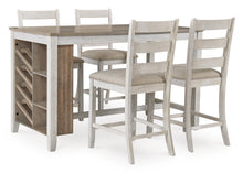 Load image into Gallery viewer, Skempton - Rectangular Counter Table With Storage - White
