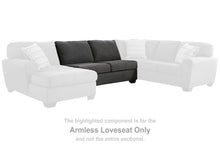 Load image into Gallery viewer, Ambee - Armless Loveseat - Slate
